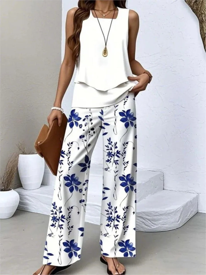 Bella | Two-Piece Linen Set