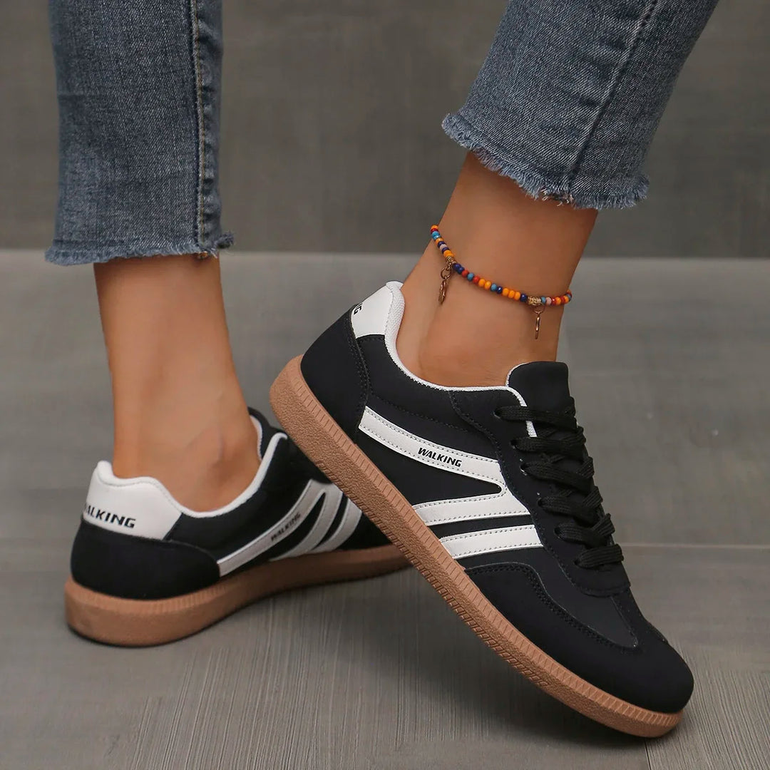 Reese | Retro Stripe Sneaker