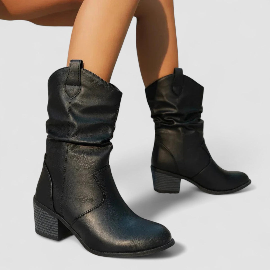 Vivian | Orthopedic Leather Boots