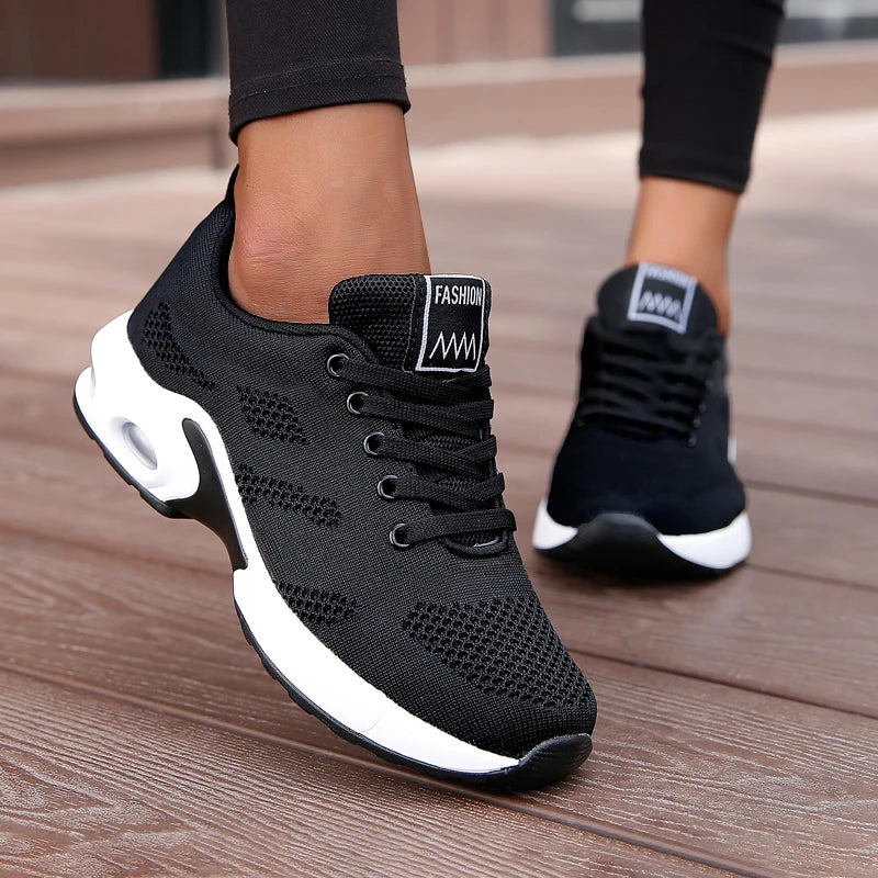 Pearl | Platform Mesh Sneaker