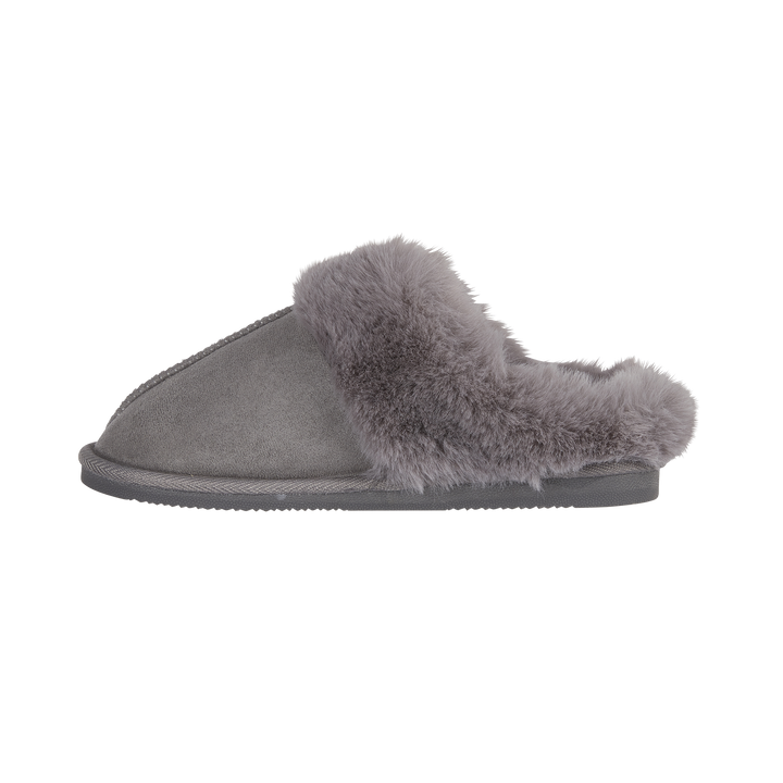 Delta | Faux Fur Mule Slippers
