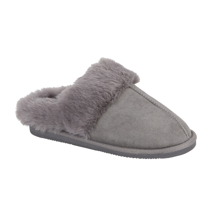 Delta | Faux Fur Mule Slippers