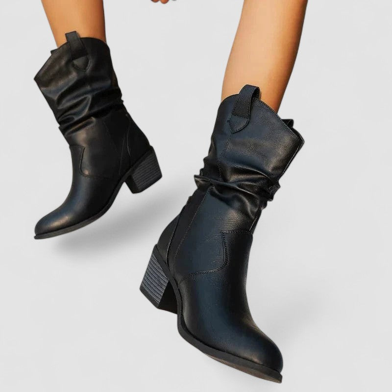 Vivian | Orthopedic Leather Boots