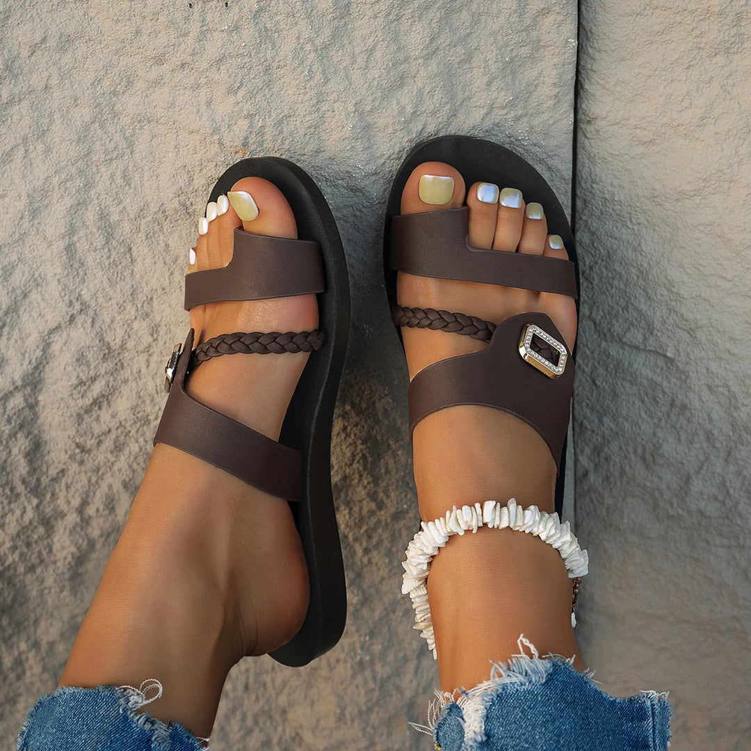 Brannagh | Effortless Jewelled Summer Sandals