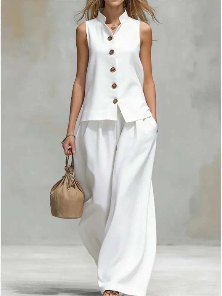 Kate | Two-Piece Linen Set