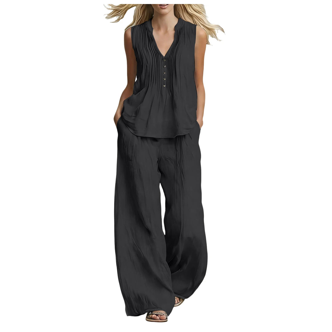 Lily | Two-Piece Linen Set