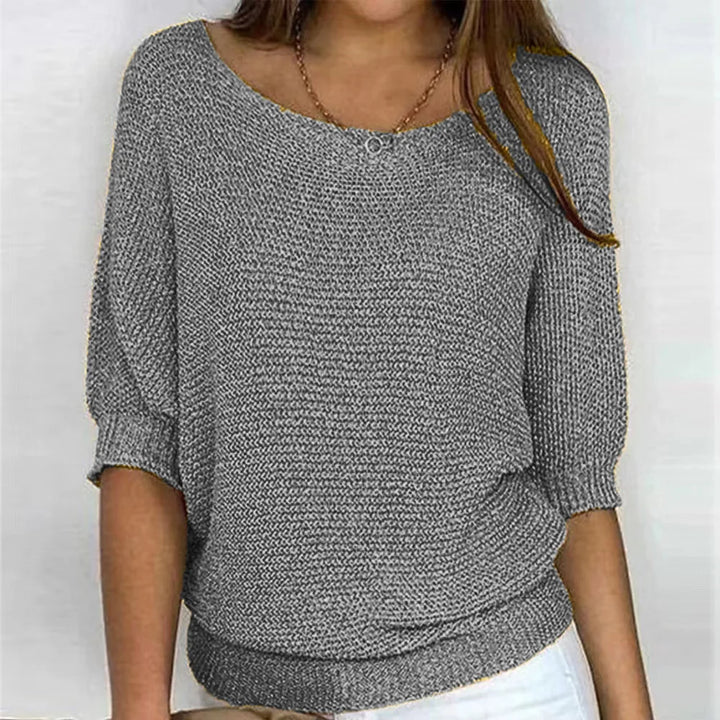 Juno | Half-Sleeve Knit Top