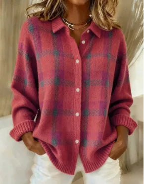 Marlowe | Plaid Longline Cardigan