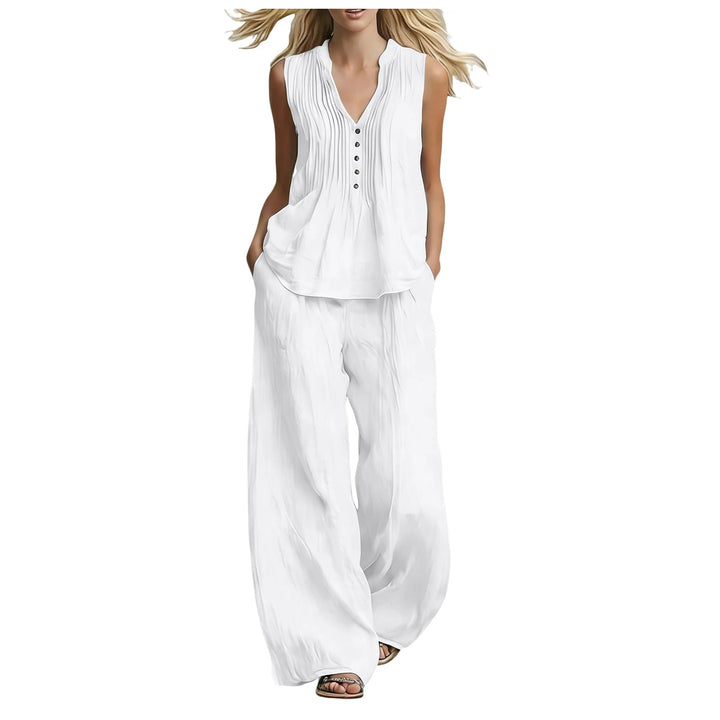 Lily | Two-Piece Linen Set
