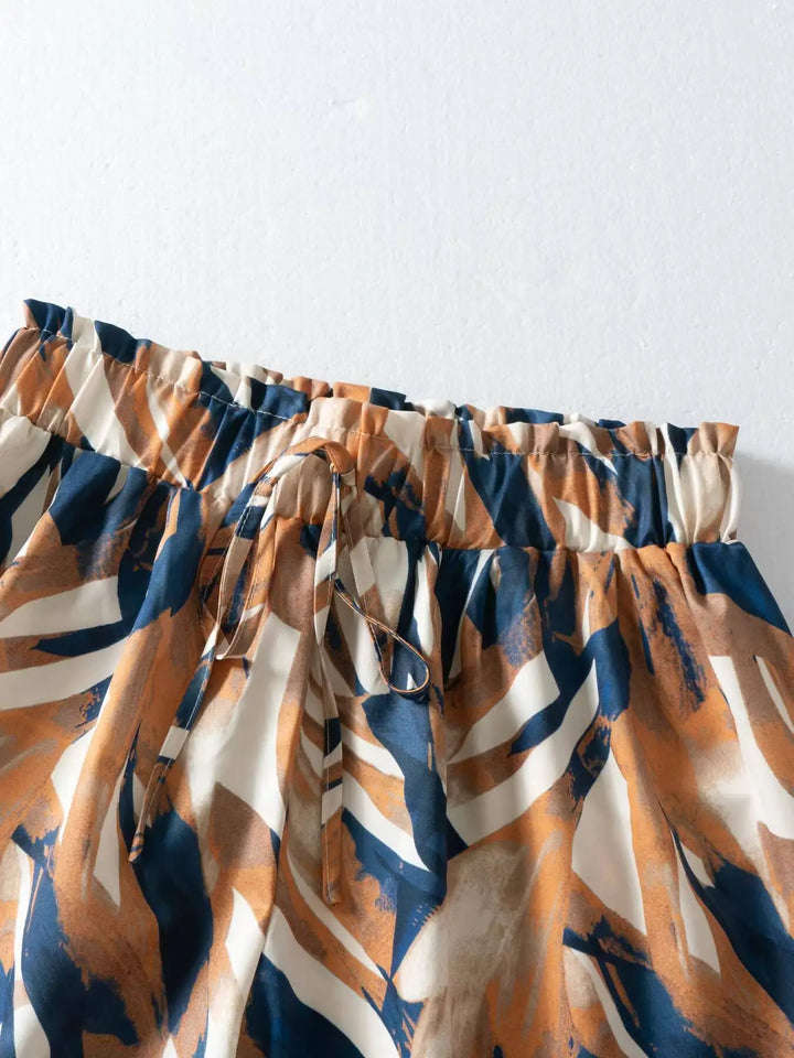 Odette | Floral High-Waist Shorts