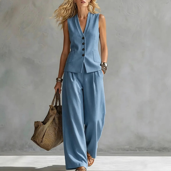 Grace | Two-Piece Linen Set