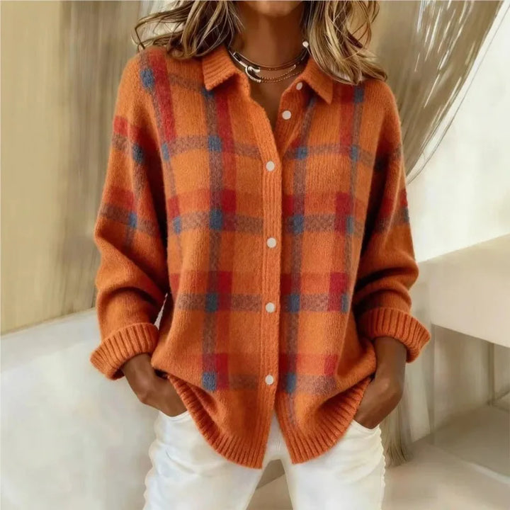 Marlowe | Plaid Longline Cardigan