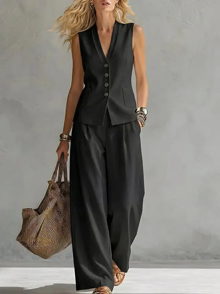 Grace | Two-Piece Linen Set