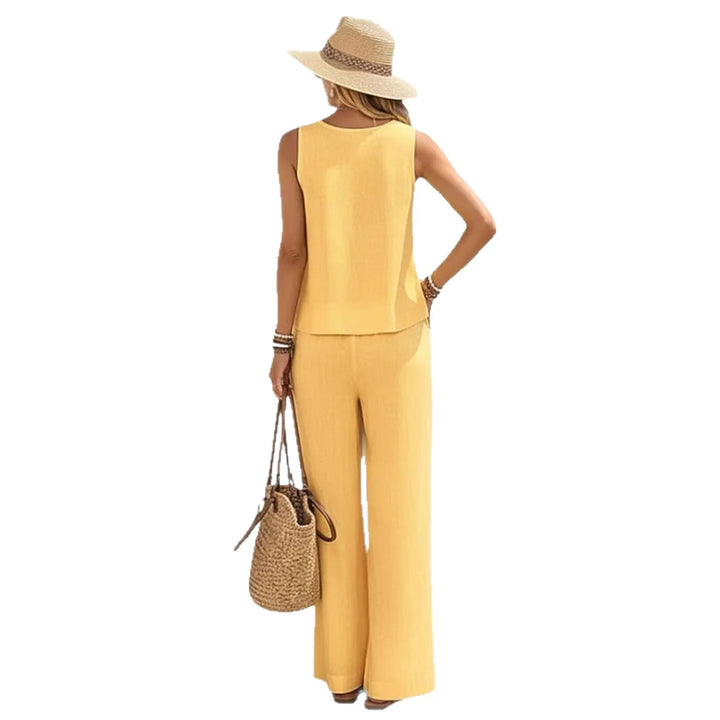 Chloe | Two-Piece Linen Set