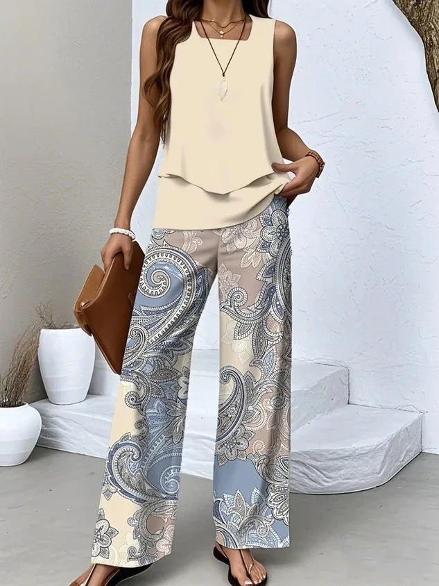 Bella | Two-Piece Linen Set
