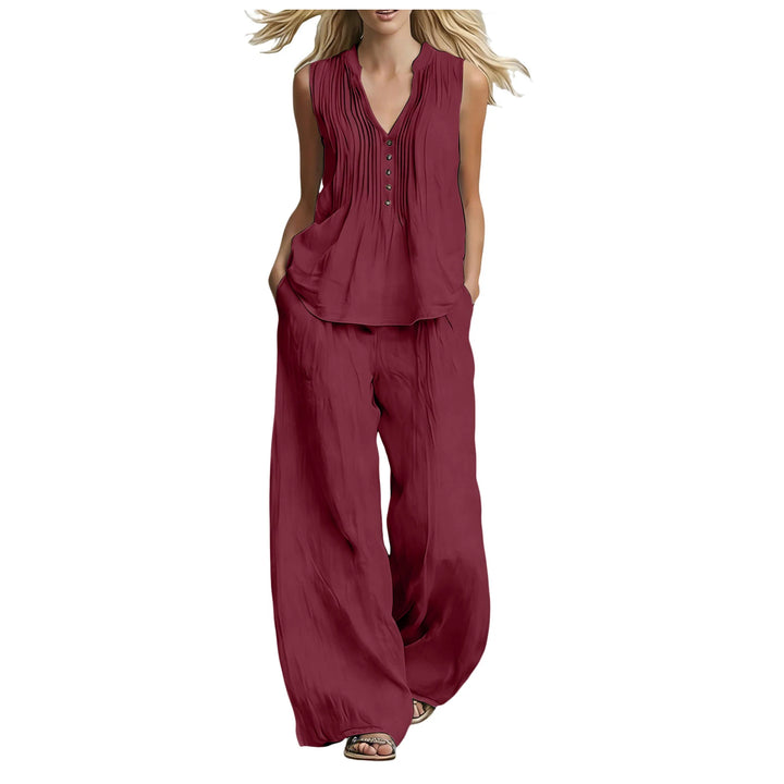 Lily | Two-Piece Linen Set