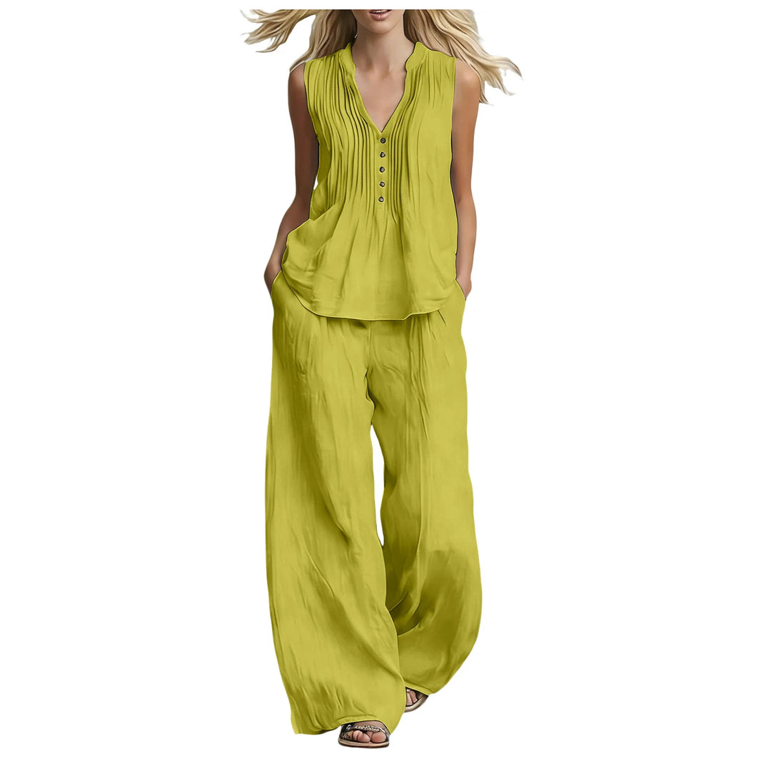 Lily | Two-Piece Linen Set