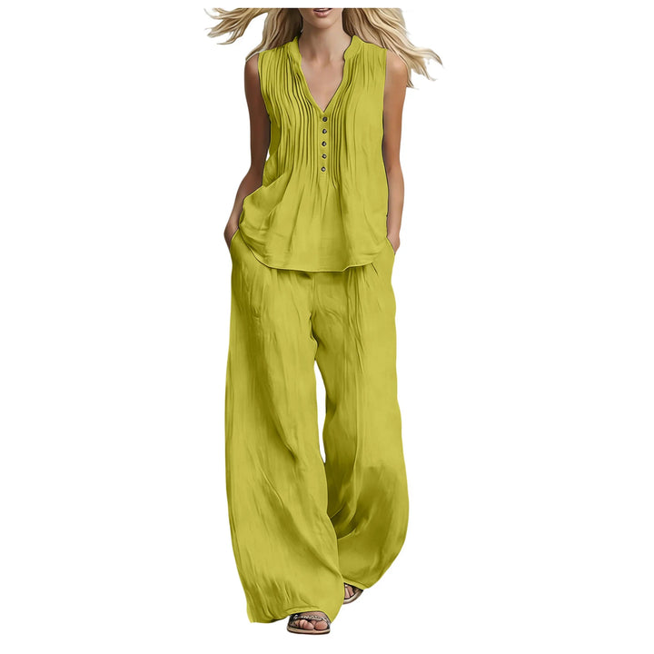 Lily | Two-Piece Linen Set