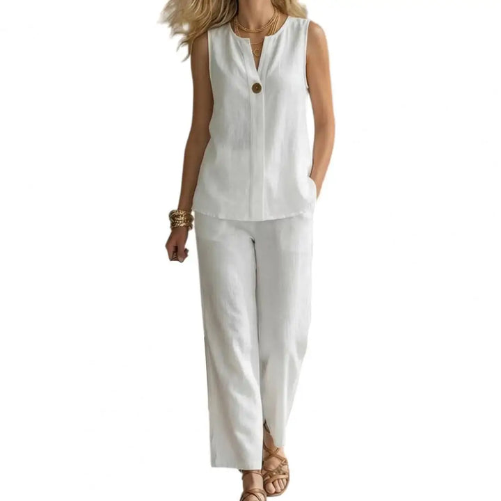 Nova | Two-Piece Linen Set