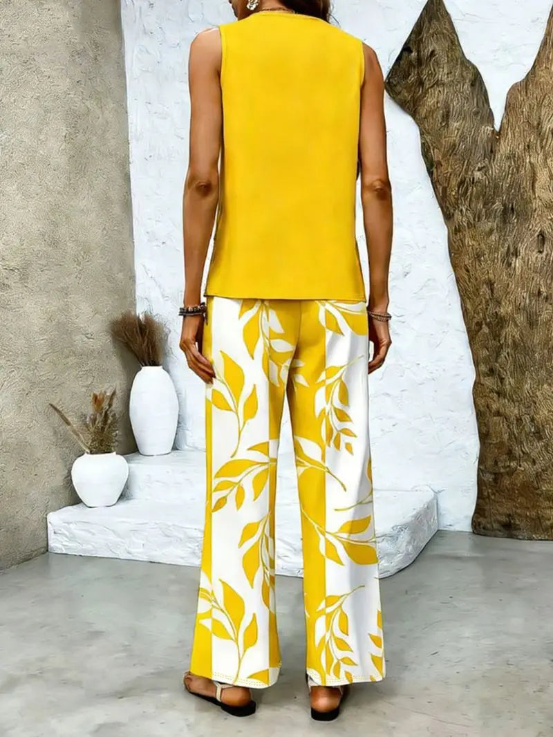 Amber | Two-Piece Linen Set