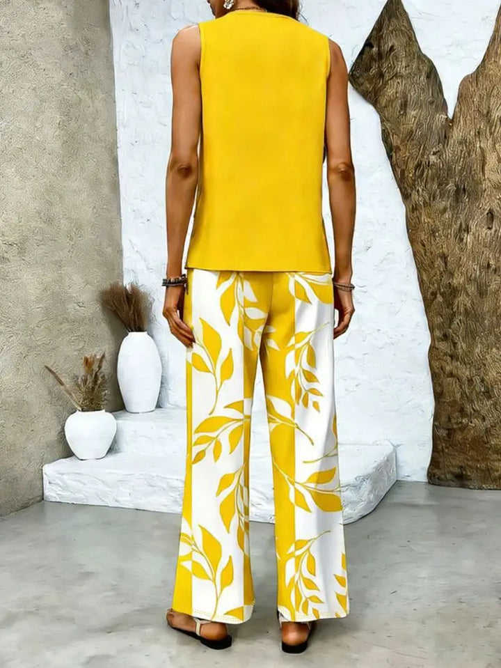 Amber | Two-Piece Linen Set