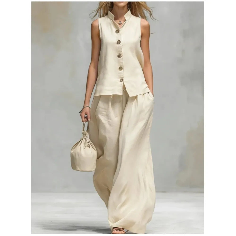 Kate | Two-Piece Linen Set