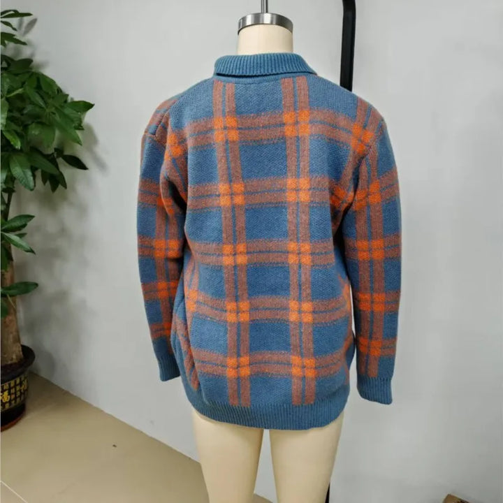 Marlowe | Plaid Longline Cardigan