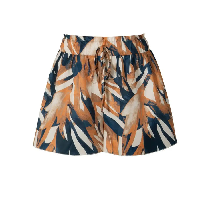 Odette | Floral High-Waist Shorts