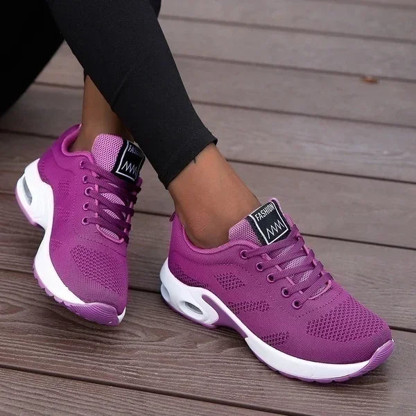 Pearl | Platform Mesh Sneaker