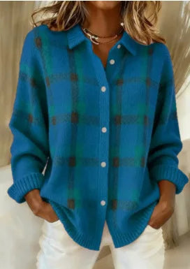 Marlowe | Plaid Longline Cardigan