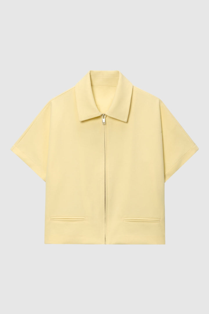 Gemma | Cropped Zip Jacket