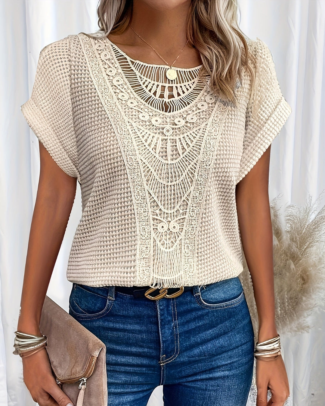 June | Elegant Lace Top