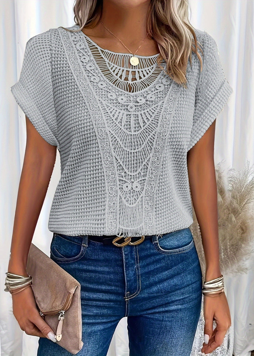 June | Elegant Lace Top