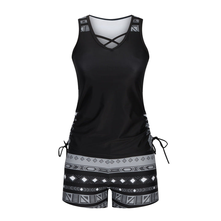 Skye | Geometric Print Tankini