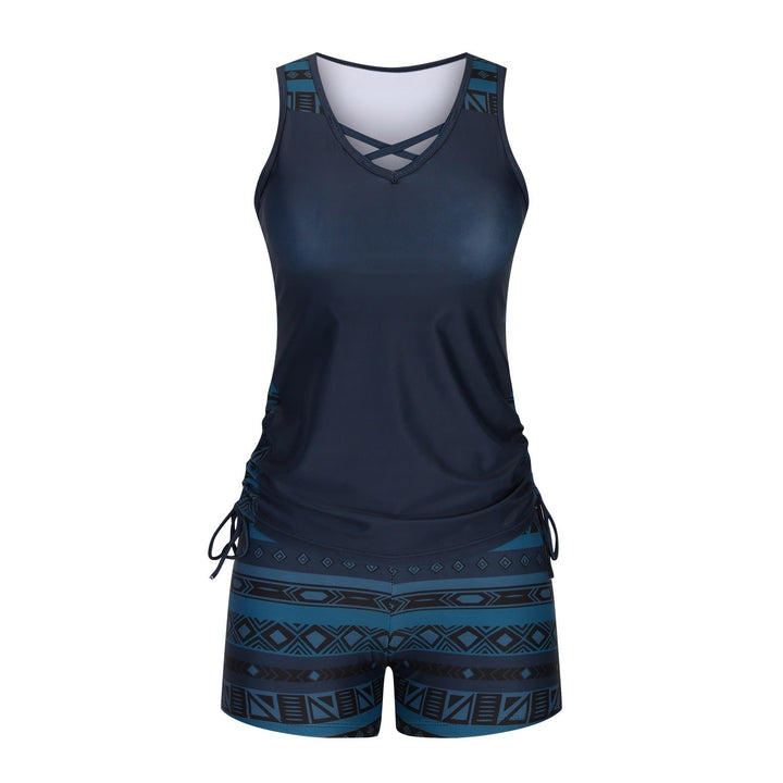 Skye | Geometric Print Tankini
