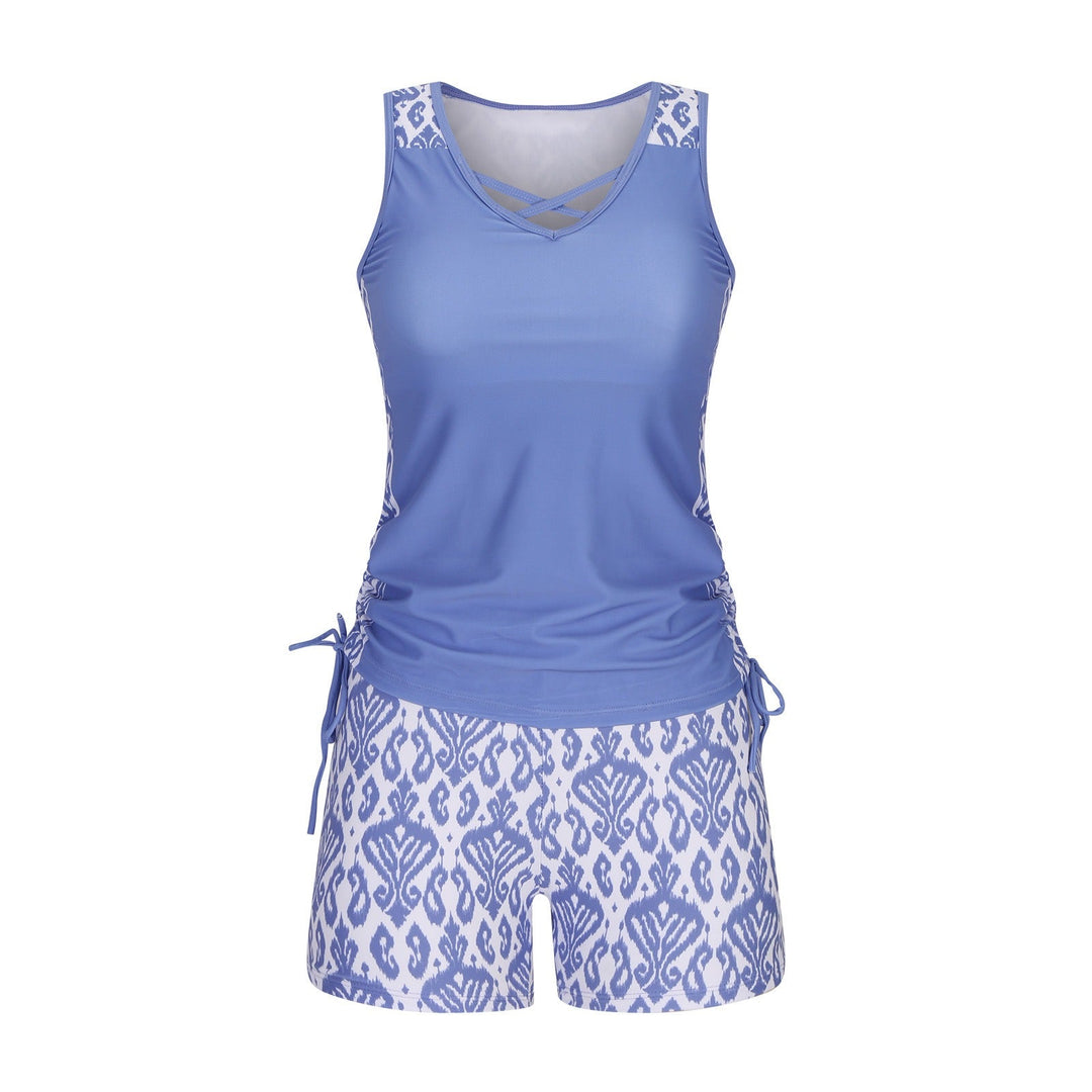 Skye | Geometric Print Tankini