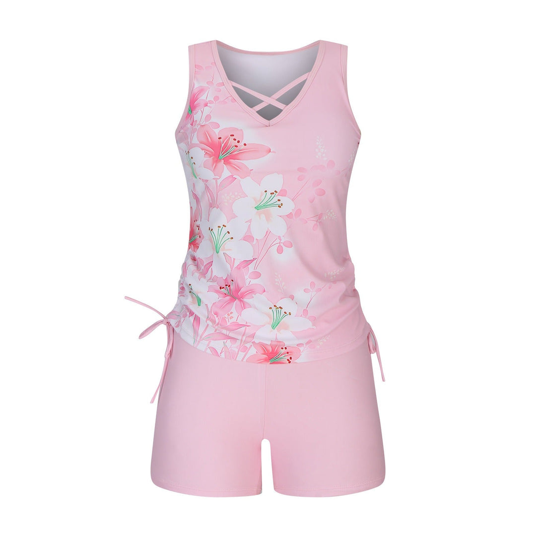 Skye | Geometric Print Tankini