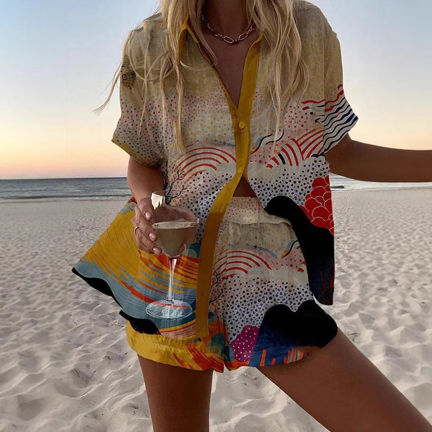 Nadia | Shirt and Shorts Set