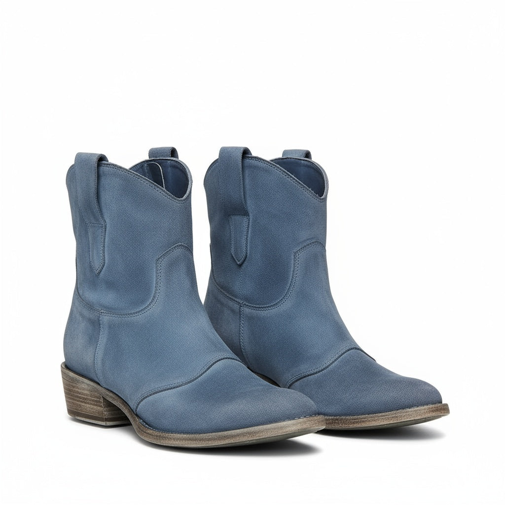 Henny | Vintage Cowboy Ankle Boots