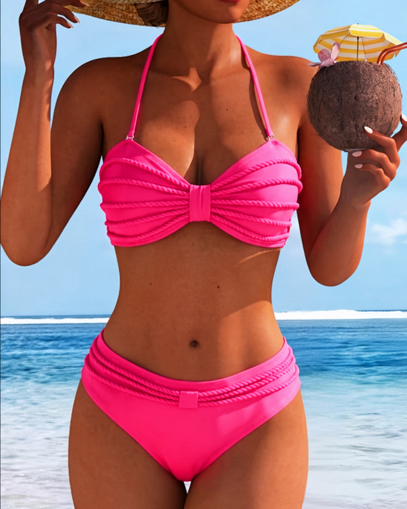 Maren | Plain Halter Bikini