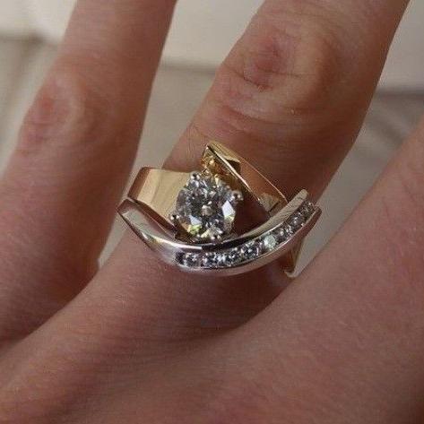 Gold Ring Fusion with Free Form