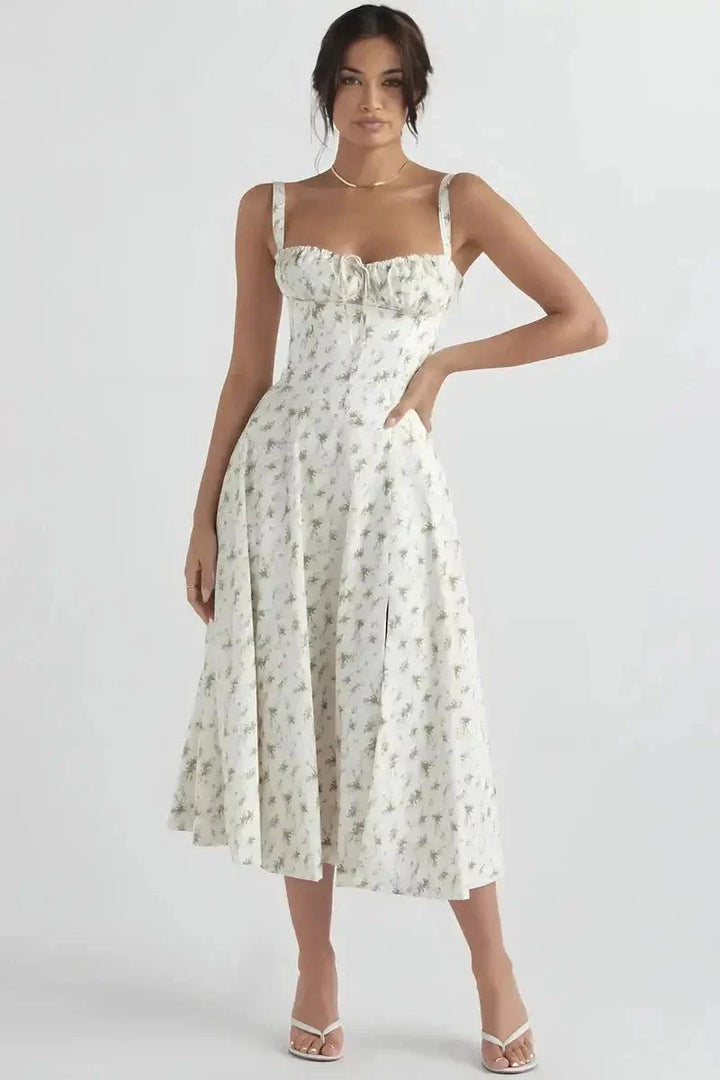 Winnie | Floral Summer Midi Dress