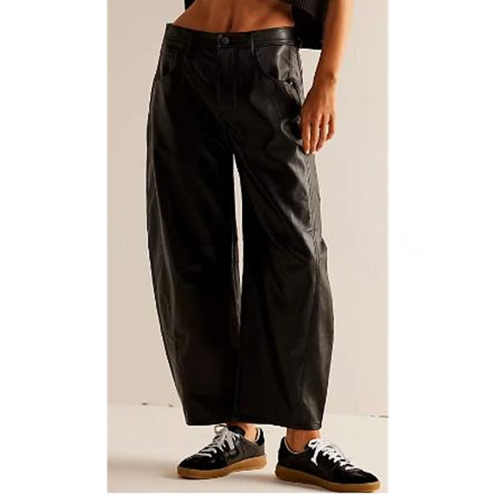 Bronwen | Modern High Waist Barrel Leg Jeans
