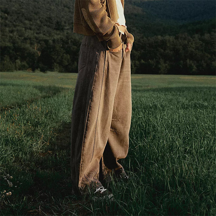 Bronwen | Modern High Waist Barrel Leg Jeans