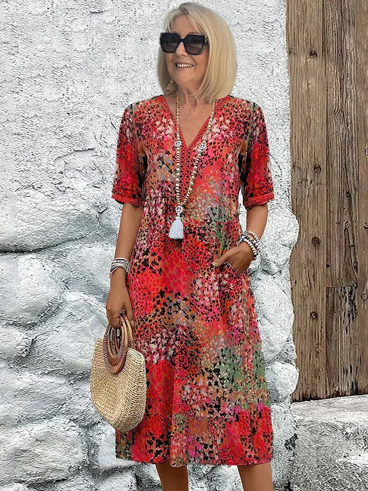 Floral Midi Dress