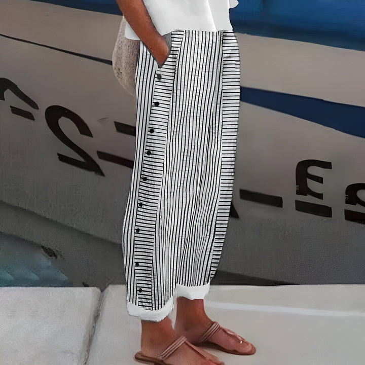 Noeline | Everyday Comfort Pants with Side Pockets