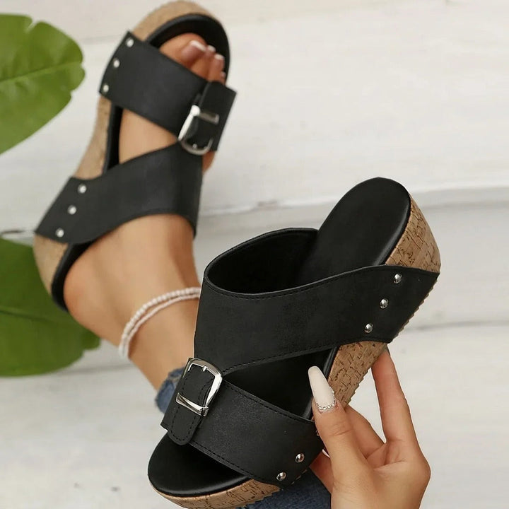 Tibby | Elegant Wedge Sandals