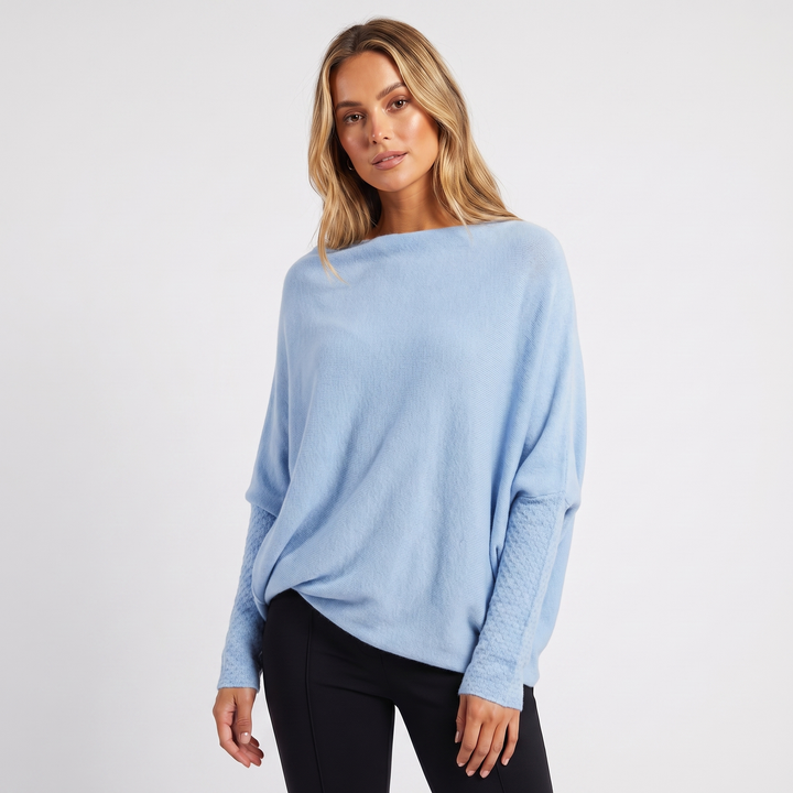 Charlee | Oversized Batwing Knit Jumper