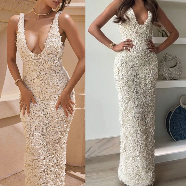 Vivienne | Lace Sheath Ceremony Midi Dress
