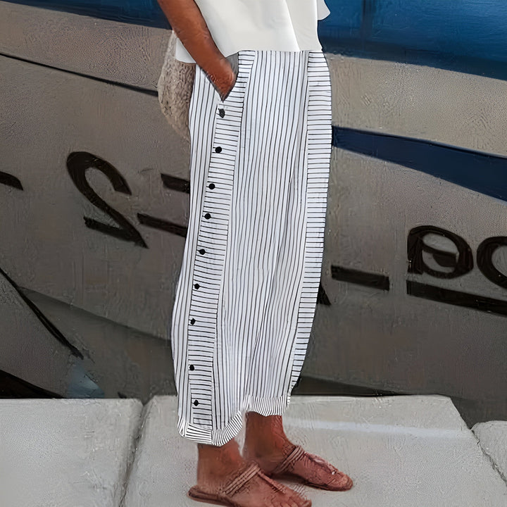 Noeline | Everyday Comfort Pants with Side Pockets